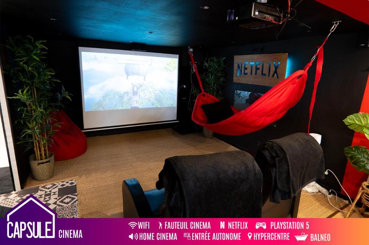 Capsule Cinema - Balneo Home Cinema Playstation 5 Valenciennes Buitenkant foto